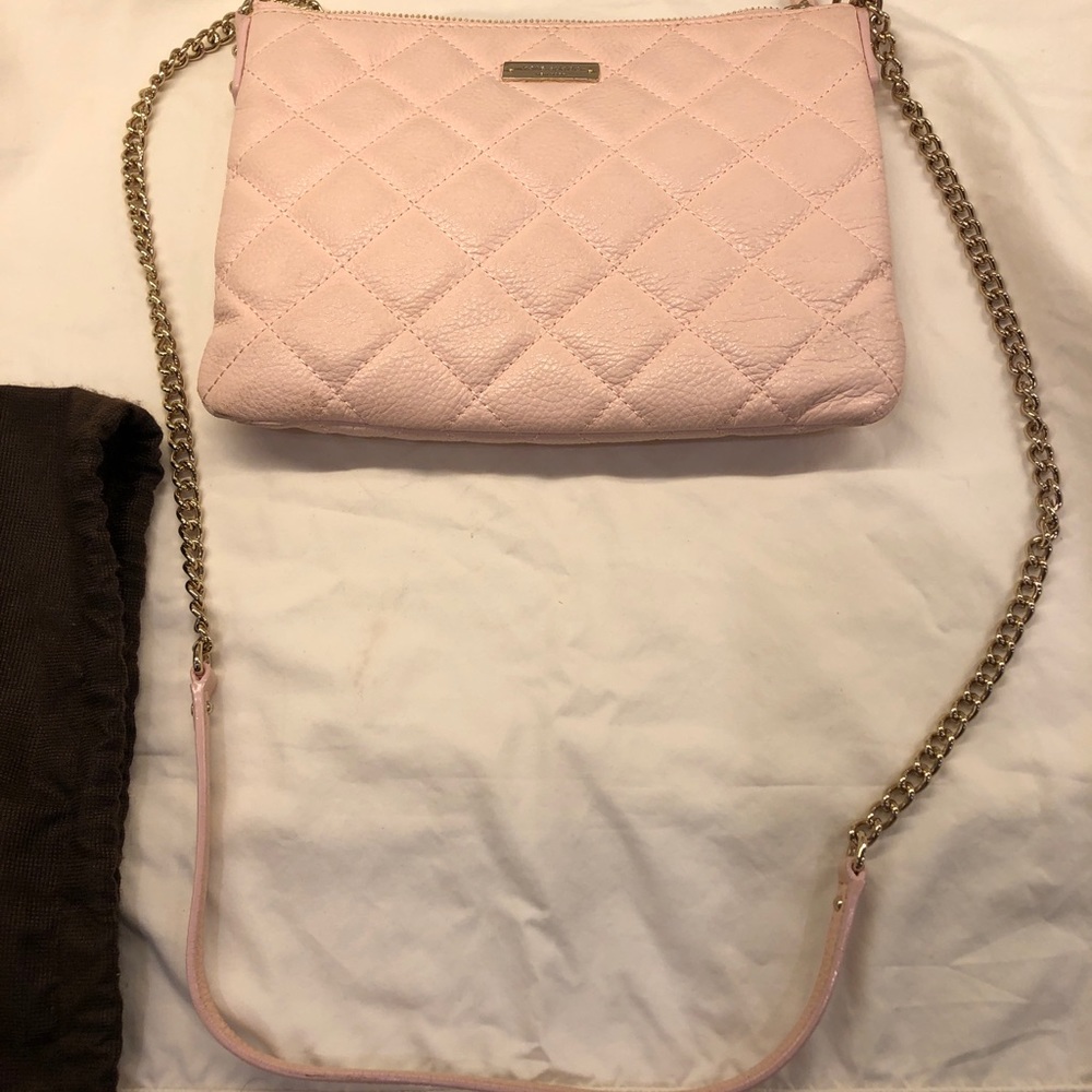 Kate spade shoulder bag pink hardly worn therefore excellent condition - Picture 11 of 11